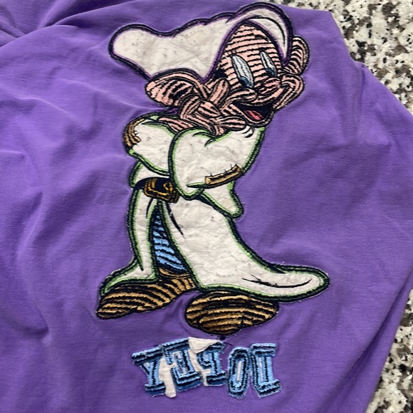DISNEY ‎ WOMEN’S 90'S DOPEY EMBROIDERED TEE SZ XL - Picture 11 of 11